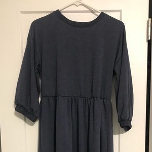 Navy blue dress